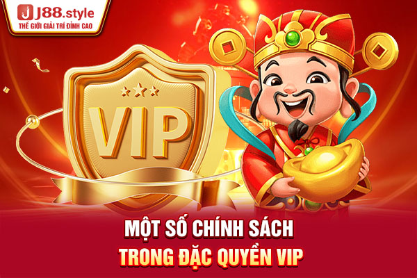 Một số chính sách trong đặc quyền VIP
